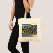 Retro Great Smoky Mountains Tragetasche (Vorderseite (Produkt))