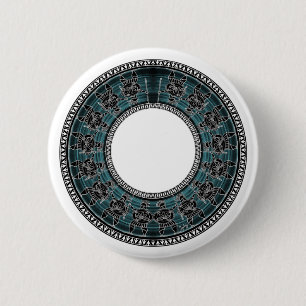 Retro Greek Disc Button