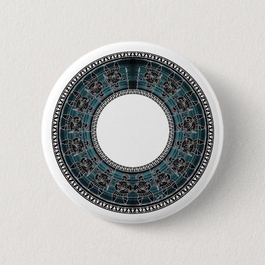 Retro Greek Disc Button (Vorderseite)
