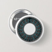 Retro Greek Disc Button (Vorne & Hinten)