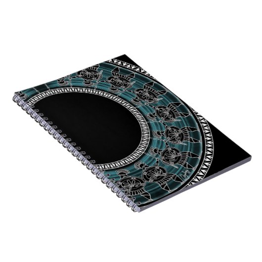 Retro Greek Disc Notizblock (Rechte Seite)