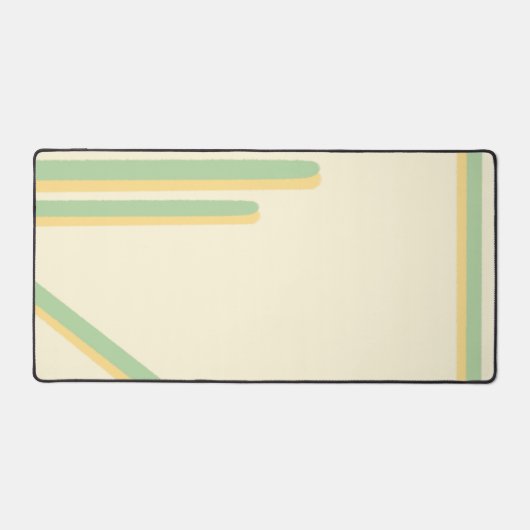 Retro Green Desk Mat Schreibtischunterlage (Vorderseite)