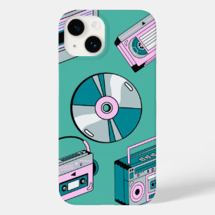 Retro-Green-Handy-Fall Case-Mate iPhone 14 Hülle