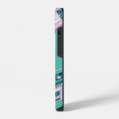 Retro-Green-Handy-Fall iPhone Hülle (Linke Seite)