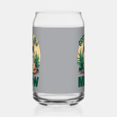 Retro "Green is the new Meow" Coole Katzennatur Ar Dosenglas (Rechts)