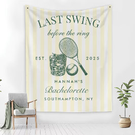 Retro Green Last Swing vor dem Ring Tennis Bach Fleecedecke