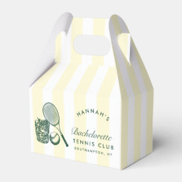 Retro Green Last Swing vor dem Ring Tennis Bach Geschenkschachtel