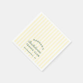 Retro Green Last Swing vor dem Ring Tennis Bach Serviette (Ecke)