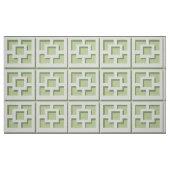 Retro Green Trellis Fabric Stoff (Fat Quarter (45,7 x 55,9 cm))