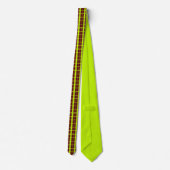Retro Grid Neck Tie Krawatte (Rückseite)