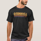 Retro Grinnell Iowa T-Shirt (Vorderseite)