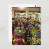 Retro Grocery Store Coupon Clipper's Geschenkgutsc Postkarte (Vorne/Hinten)
