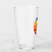 Retro Grooms Man Bachelor Party Wedding Beer Pint Glas (Rechts)