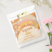 Retro Groovbaby 70er floral vielen Dank Geschenktütchen (Versiegelt)