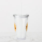 Retro Groove Acrylic Tumbler Acryltrinkbecher (Rechts)