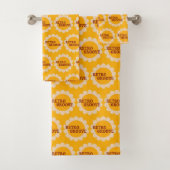 Retro Groove Badetuch-Set Badhandtuch Set (Insitu)