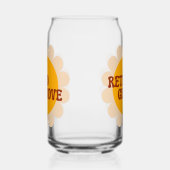Retro Groove Can Glas (Links)