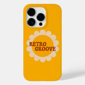 Retro Groove Case-Mate iPhone Case (Rückseite)