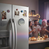 Retro Groove - Disco Ball Magnet