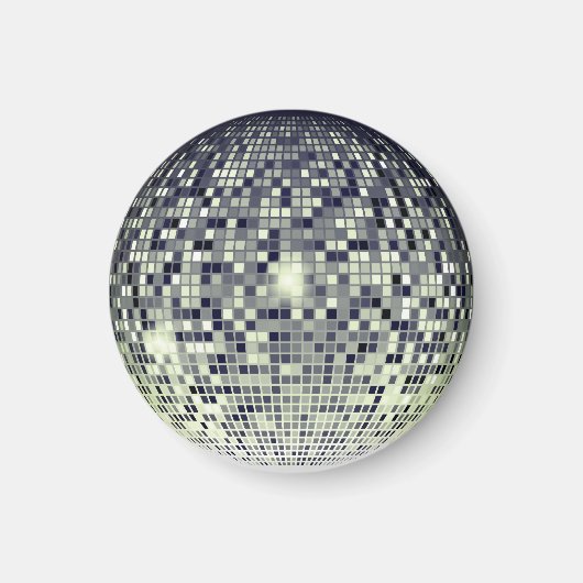 Retro Groove - Disco Ball Magnet (Vorne)