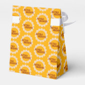 Retro Groove Favor Boxes Geschenkschachtel (Rückseite)