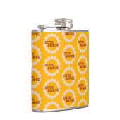 Retro Groove Flask Flachmann (Rechts)