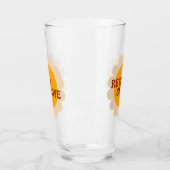 Retro Groove Glass Glas (Links)