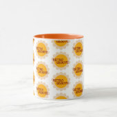 Retro-Groove-Kaffeetasse Tasse (Zentrum)