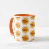 Retro-Groove-Kaffeetasse Tasse (Vorderseite Links)