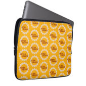 Retro Groove Laptop Sleeve (Vorne Rechts)