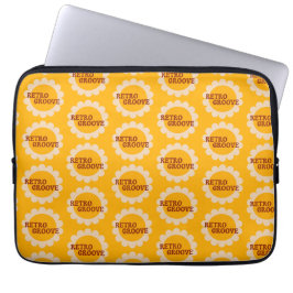 Retro Groove Laptop Sleeve