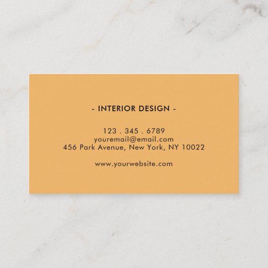 Retro Groove Liquid Abstrakt Visitenkarte (Rückseite)