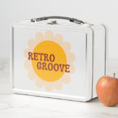 Retro Groove Metal Lunchbox (Beispiel)