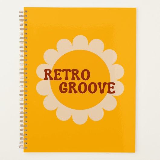 Retro Groove Planner Planer (Vorderseite)