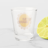 Retro Groove Schnapsglas (Rückseite)