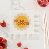 Retro Groove Servietten (Beispiel)