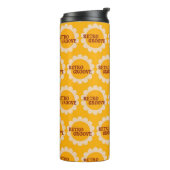 Retro Groove Thermosbecher (Nach links gedreht)