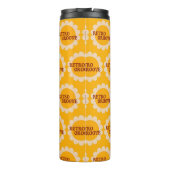 Retro Groove Thermosbecher (Rückseite)