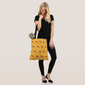 Retro Groove Tote Bag Tasche (Am Model)