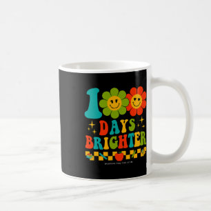 Retro Groovy 100 Tage Schullehrer 100 Tage Kaffeetasse