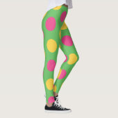 Retro Groovy 1960er Mod-Muster Leggings (Rechts)