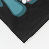 Retro Groovy 4. Juli Lächeln American Tee Fleecedecke (Ecke)