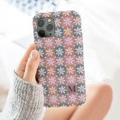 Retro Groovy 70er Daisy Monogram Case-Mate iPhone Hülle
