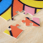 Retro Groovy 70er Jahre ästhetisch Puzzle (Seite)