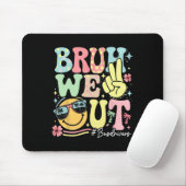 Retro Groovy Alter Wir Sind Fertig Busfahrer Letzt Mousepad (Mit Mouse)