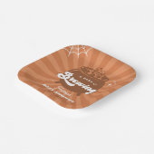 Retro Groovy Baby braut Halloween Baby Dusche Pappteller (Gewinkelt)