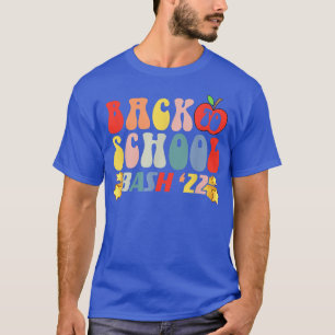 Retro Groovy Back to School Bash 2022 Lehrer Stud T-Shirt