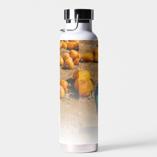 Retro Groovy Bester Vater je Foto Jahr Trinkflasche (Rechts)