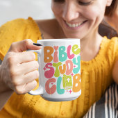 Retro Groovy Bible Study Club Tasse