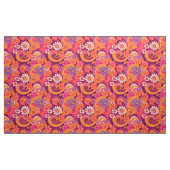 Retro Groovy Blume Stoff (Yard (91,4 cm))